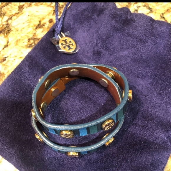 Multi. Color Tory Burch Learger Braclet - Picture 5 of 5